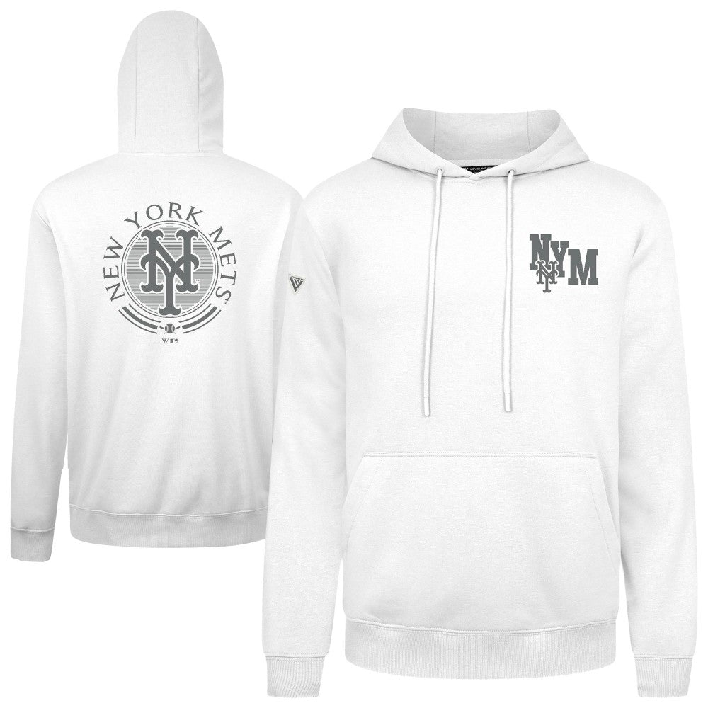 New York Mets Levelwear Podium Grain Hoodie | MLB Discount