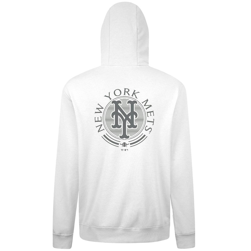 New York Mets Levelwear Podium Grain Hoodie | MLB Discount