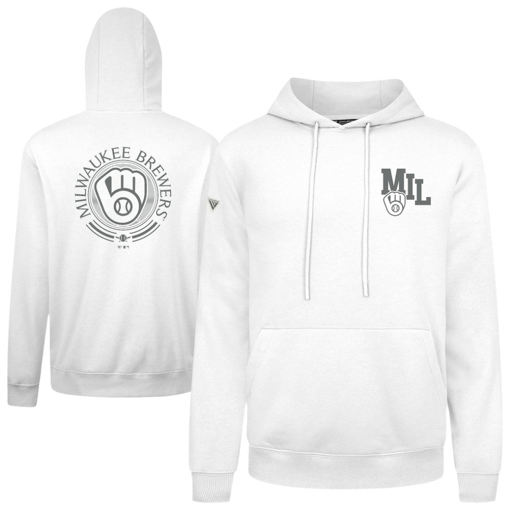 Milwaukee Brewers Levelwear Podium Grain Hoodie | MLB Discount