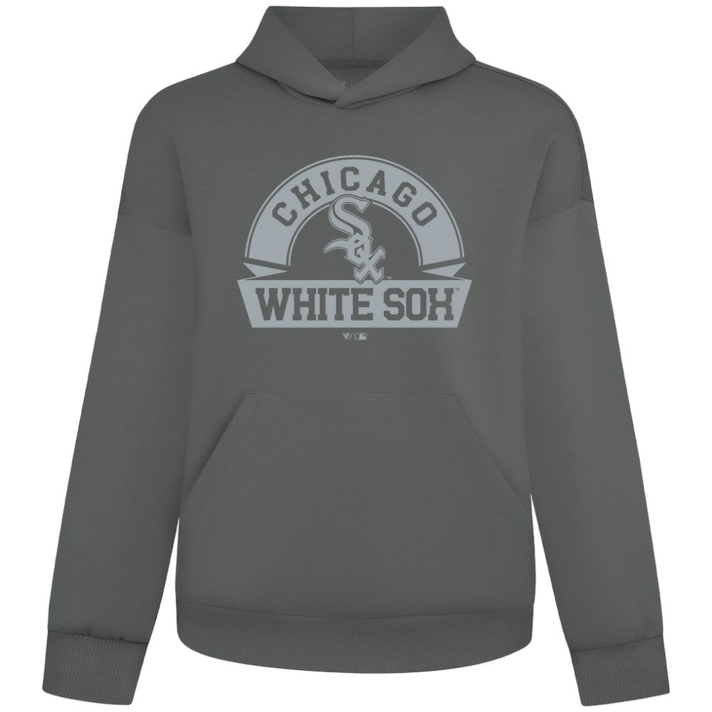 Chicago White Sox Levelwear Luxe Signature Banner Arch Tri-Blend Hoodie | MLB On Sale