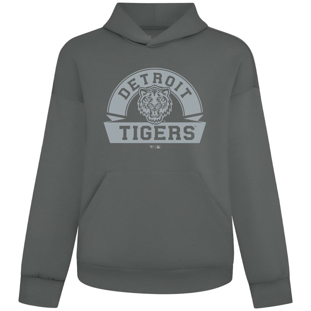 Detroit Tigers Levelwear Luxe Signature Banner Arch Tri-Blend Hoodie | MLB For sale