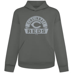 Cincinnati Reds Levelwear Luxe Signature Banner Arch Tri-Blend Hoodie | MLB US