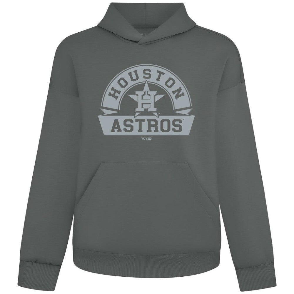 Houston Astros Levelwear Luxe Signature Banner Arch Tri-Blend Hoodie | MLB Online