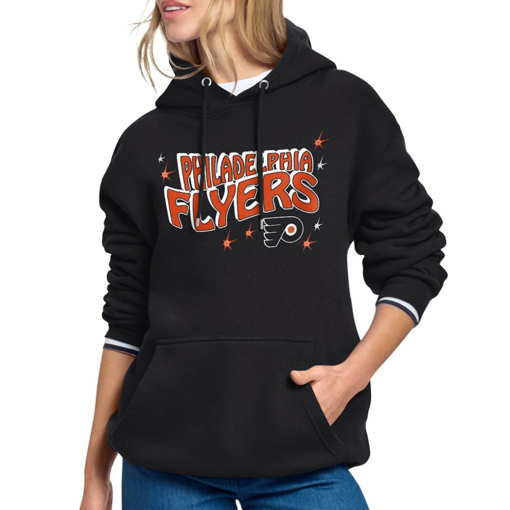 Philadelphia Flyers Starter Women's Fireworks Fleece Hoodie On Sale
