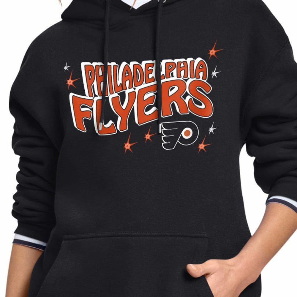 Philadelphia Flyers Starter Women's Fireworks Fleece Hoodie On Sale