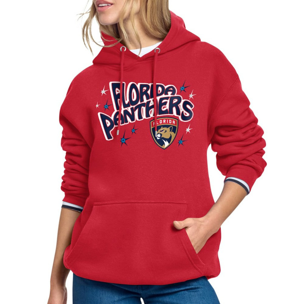 Florida Panthers Starter Women's Fireworks Fleece Hoodie On Sale