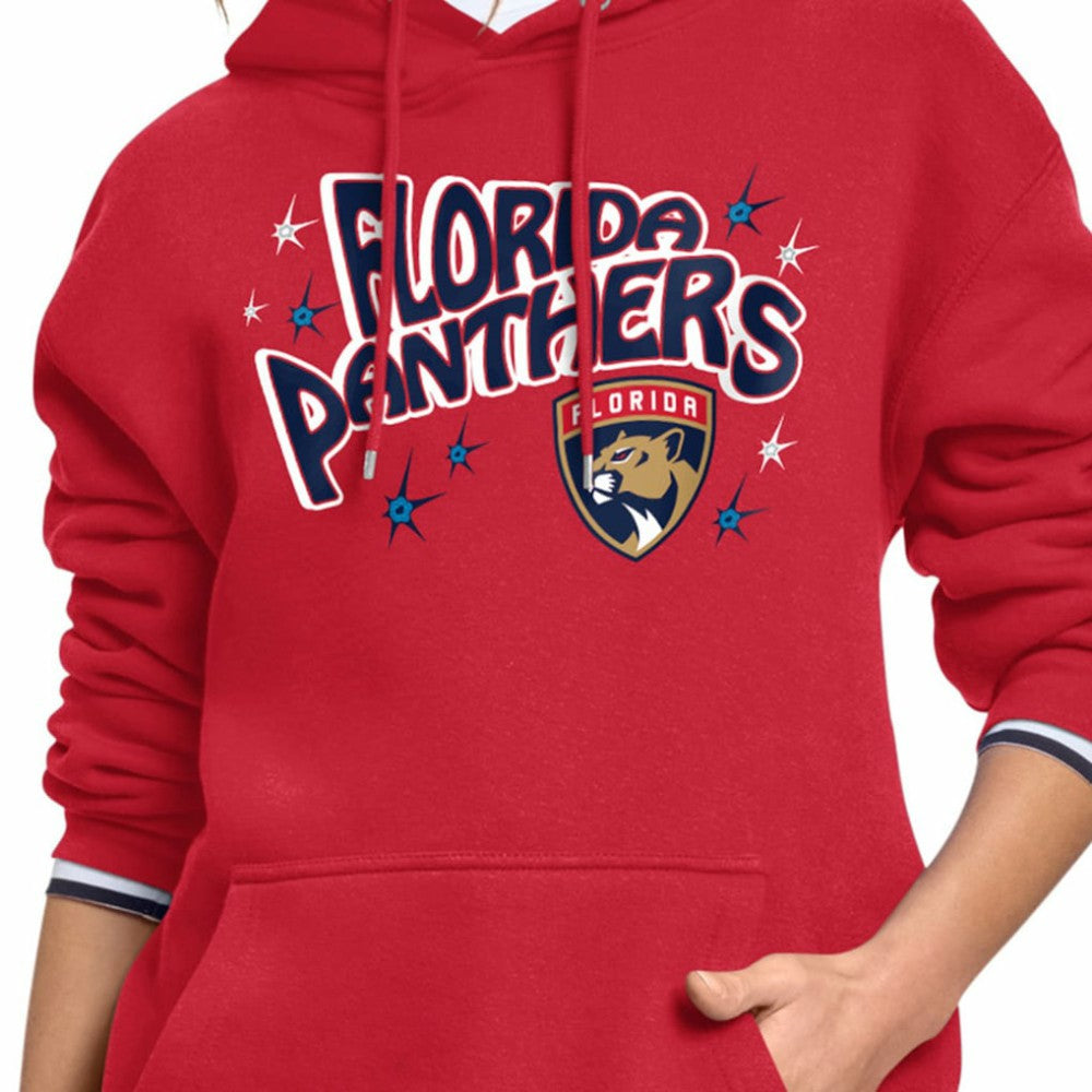 Florida Panthers Starter Women's Fireworks Fleece Hoodie On Sale