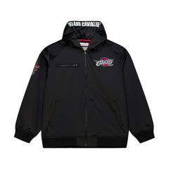 Cleveland Cavaliers Hardwood Classics Nights Walk the Tunnel Satin Bomber Full-Snap Hooded Jacket sale On Sale