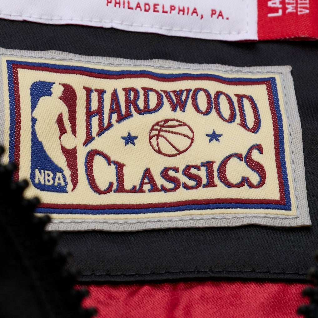 Cleveland Cavaliers Hardwood Classics Nights Walk the Tunnel Satin Bomber Full-Snap Hooded Jacket sale On Sale