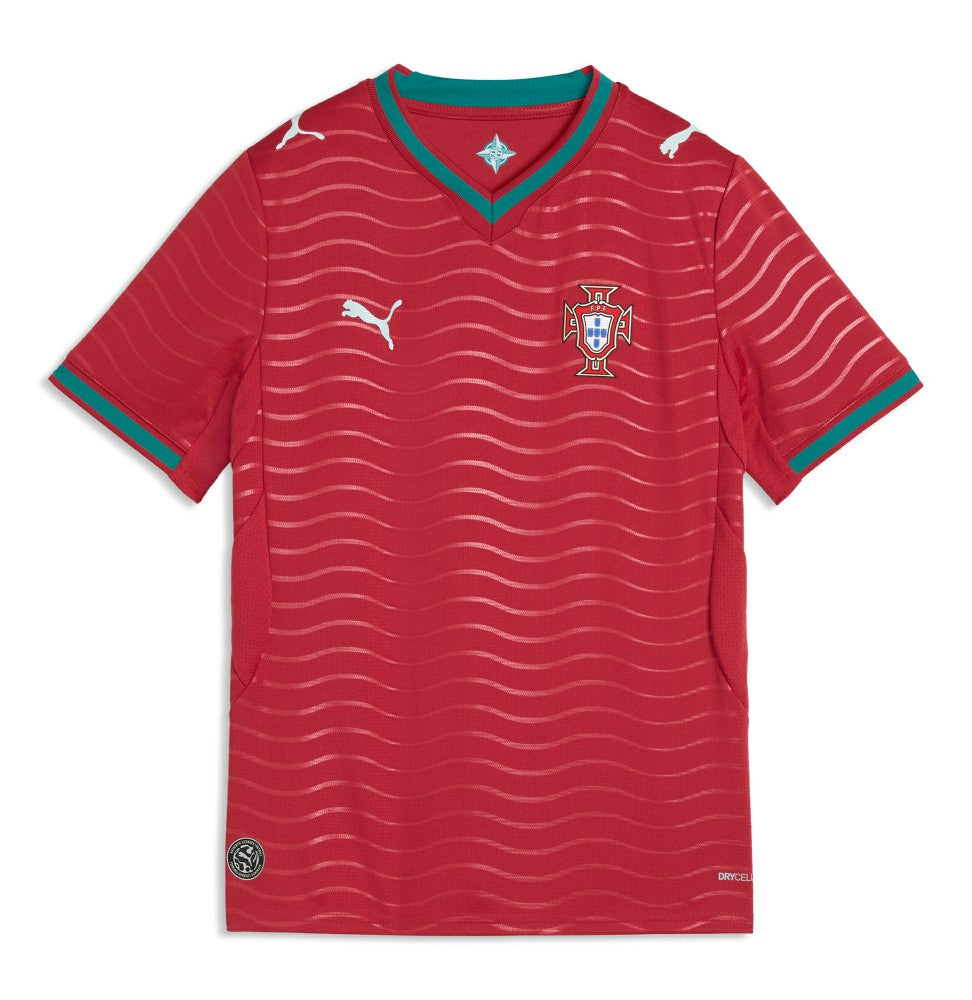 Portugal National Team Youth 2026 Home Replica Jersey Red - Puma
