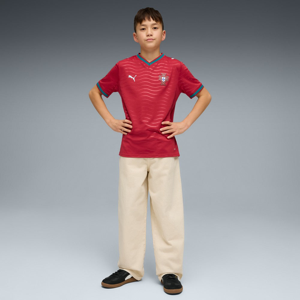 Portugal National Team Youth 2026 Home Replica Jersey Red - Puma