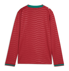 Portugal National Team Youth 2026 Home Replica Long Sleeve Jersey Red - Puma