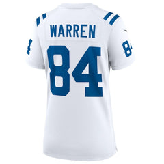 Indianapolis Colts Nike Tyler Warren  Women's Game Jersey