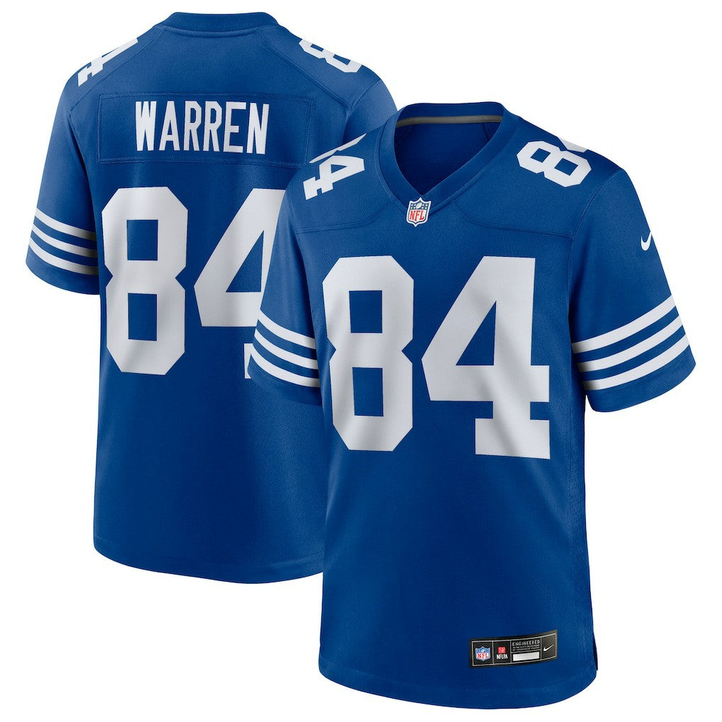 Indianapolis Colts Nike Tyler Warren  Alternate Game Jersey
