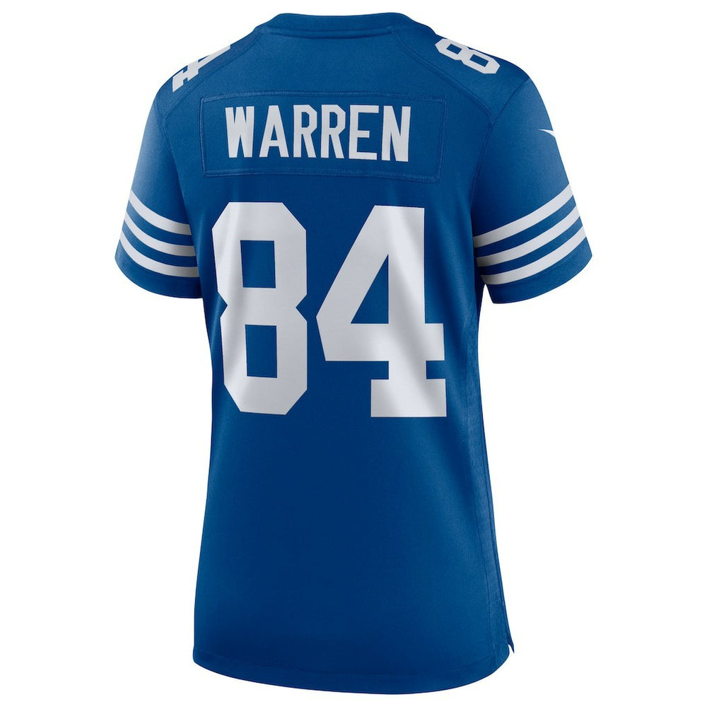 Indianapolis Colts Nike Tyler Warren  Women's Alternate Game Jersey