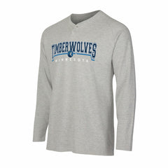 Minnesota Timberwolves Concepts Sport Hawthorn Thermal Knit Long Sleeve Henley T-Shirt Outlet