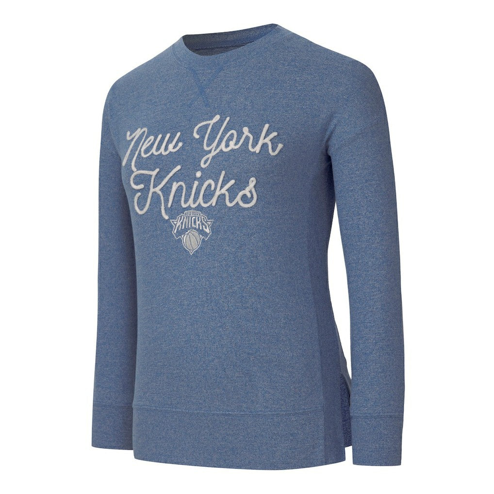 New York Knicks Concepts Sport Women's Rigor Long Sleeve Jersey T-Shirt On Sale