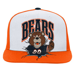 Chicago Bears Mitchell & Ness Youth Team Mascot Snapback Hat