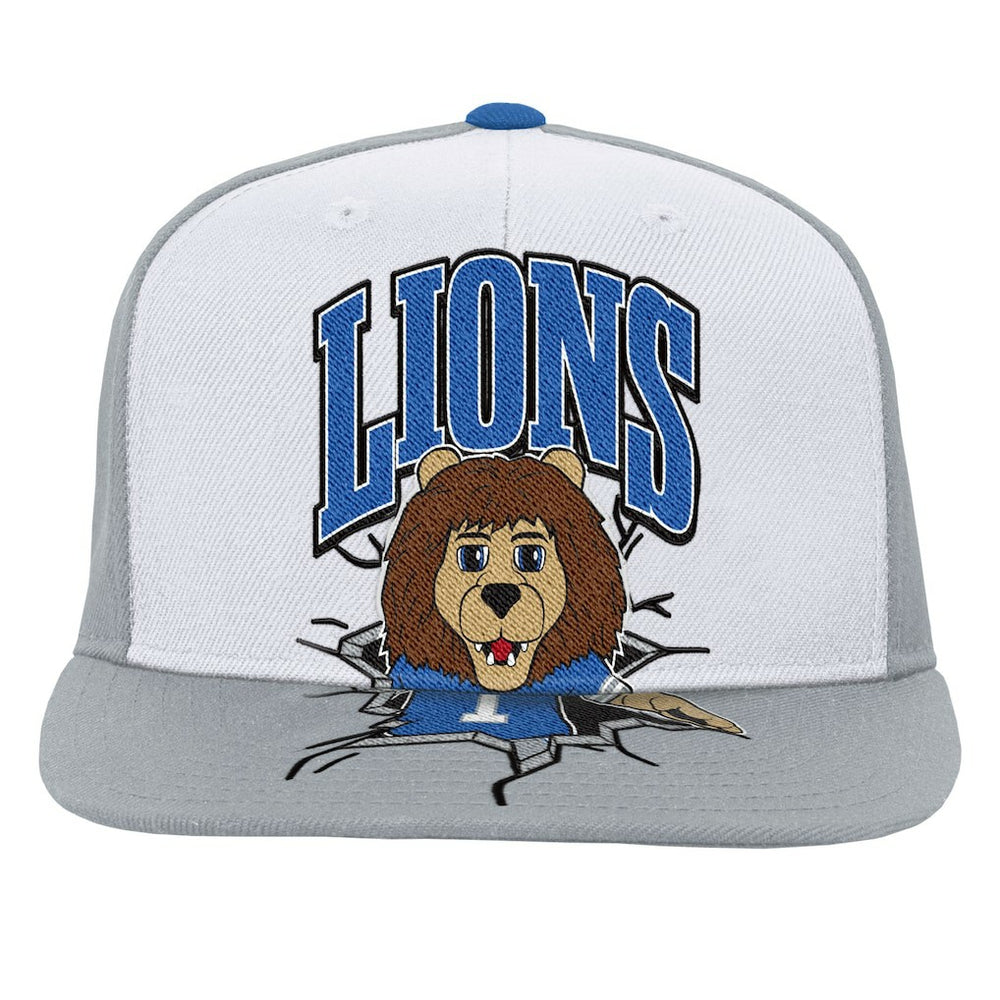 Detroit Lions Mitchell & Ness Youth Team Mascot Snapback Hat
