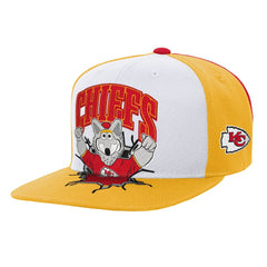 Kansas City Chiefs Mitchell & Ness Youth Team Mascot Snapback Hat