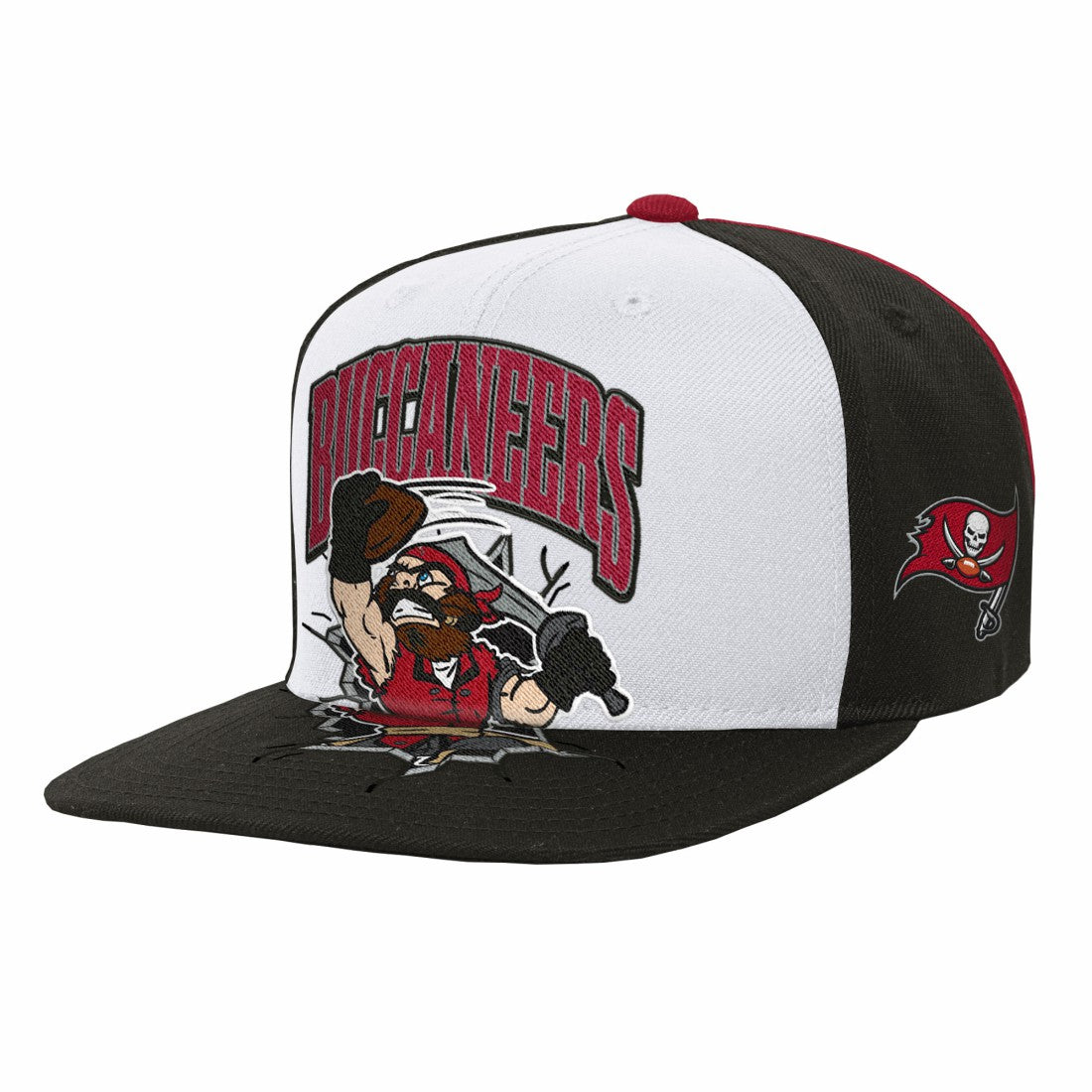 Tampa Bay Buccaneers Mitchell & Ness Youth Team Mascot Snapback Hat