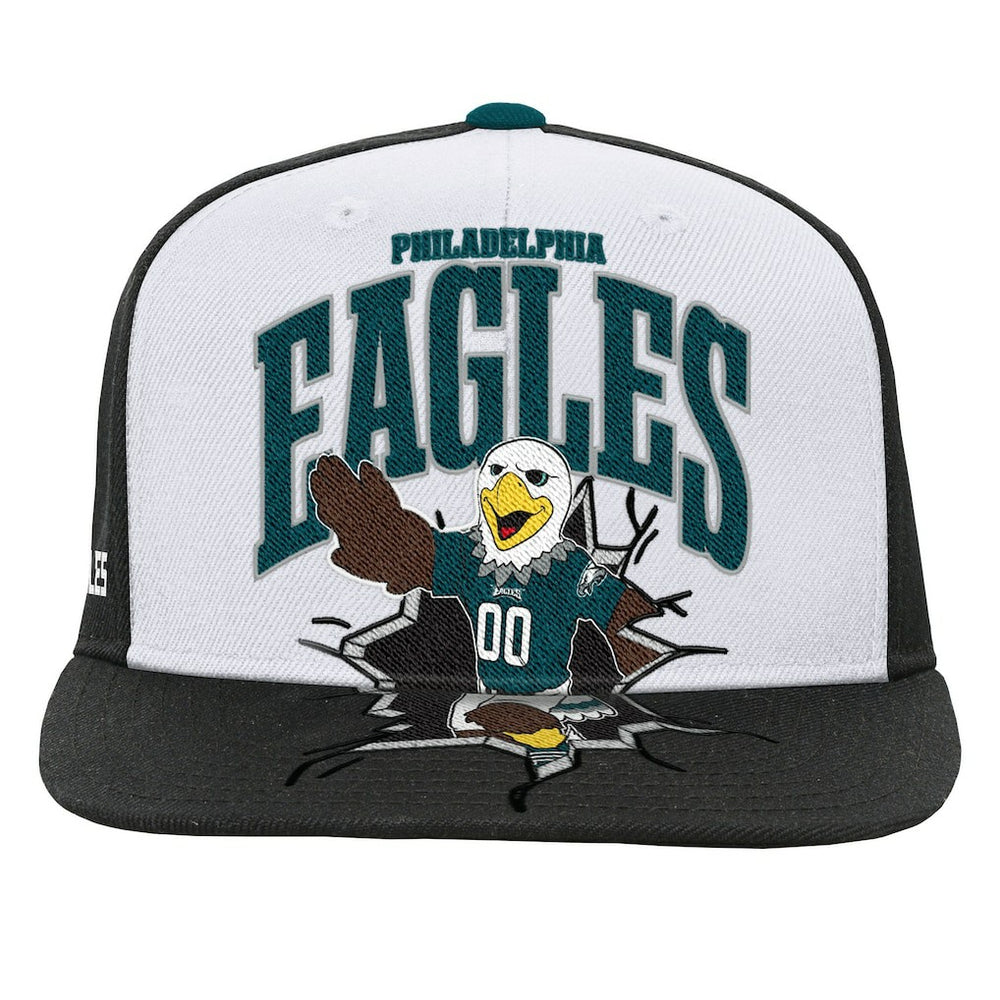 Philadelphia Eagles Mitchell & Ness Youth Team Mascot Snapback Hat