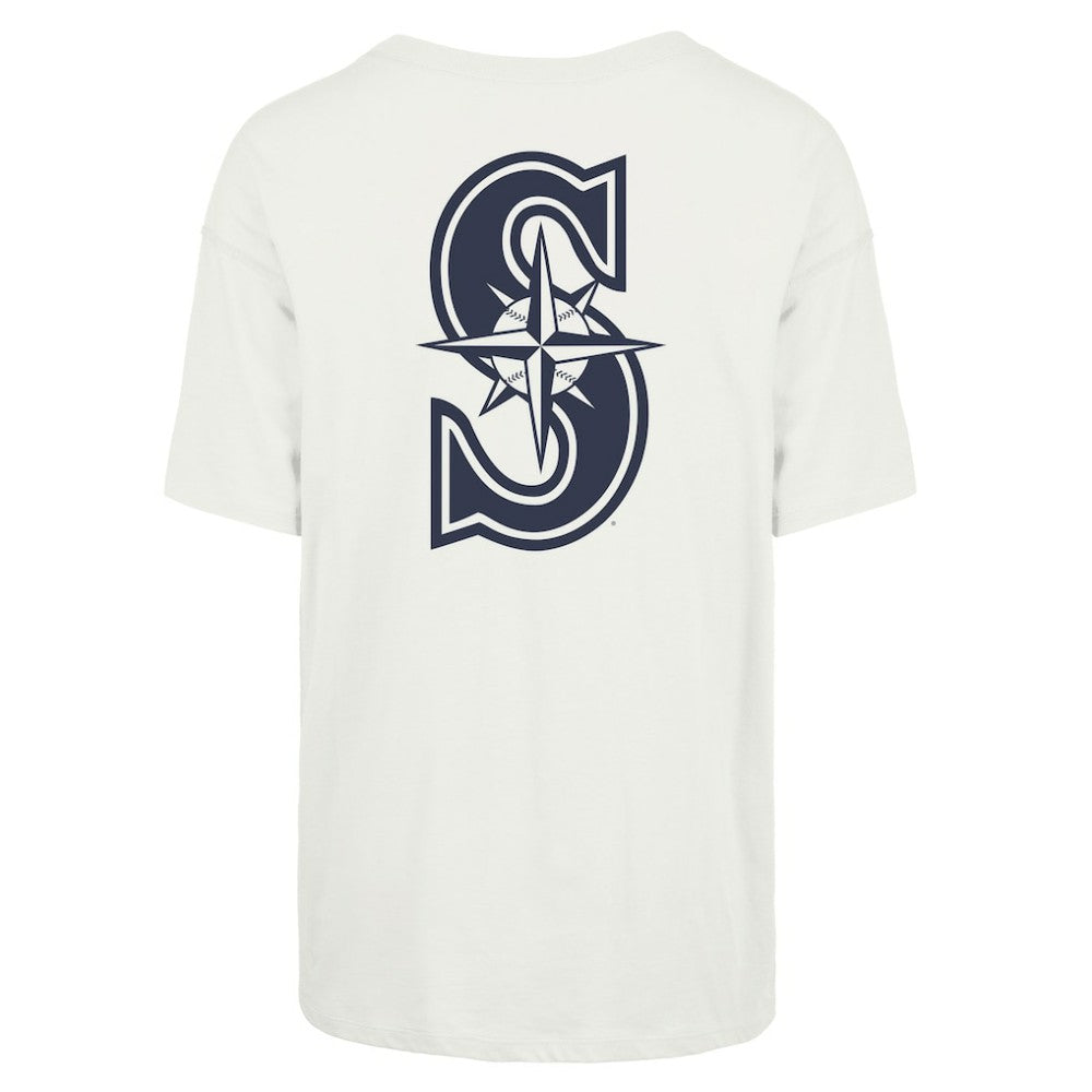 Seattle Mariners '47 Women's Show Off Boyfriend T-Shirt | MLB Outlet