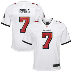 Tampa Bay Buccaneers Nike Bucky Irving  Youth White Game Jersey