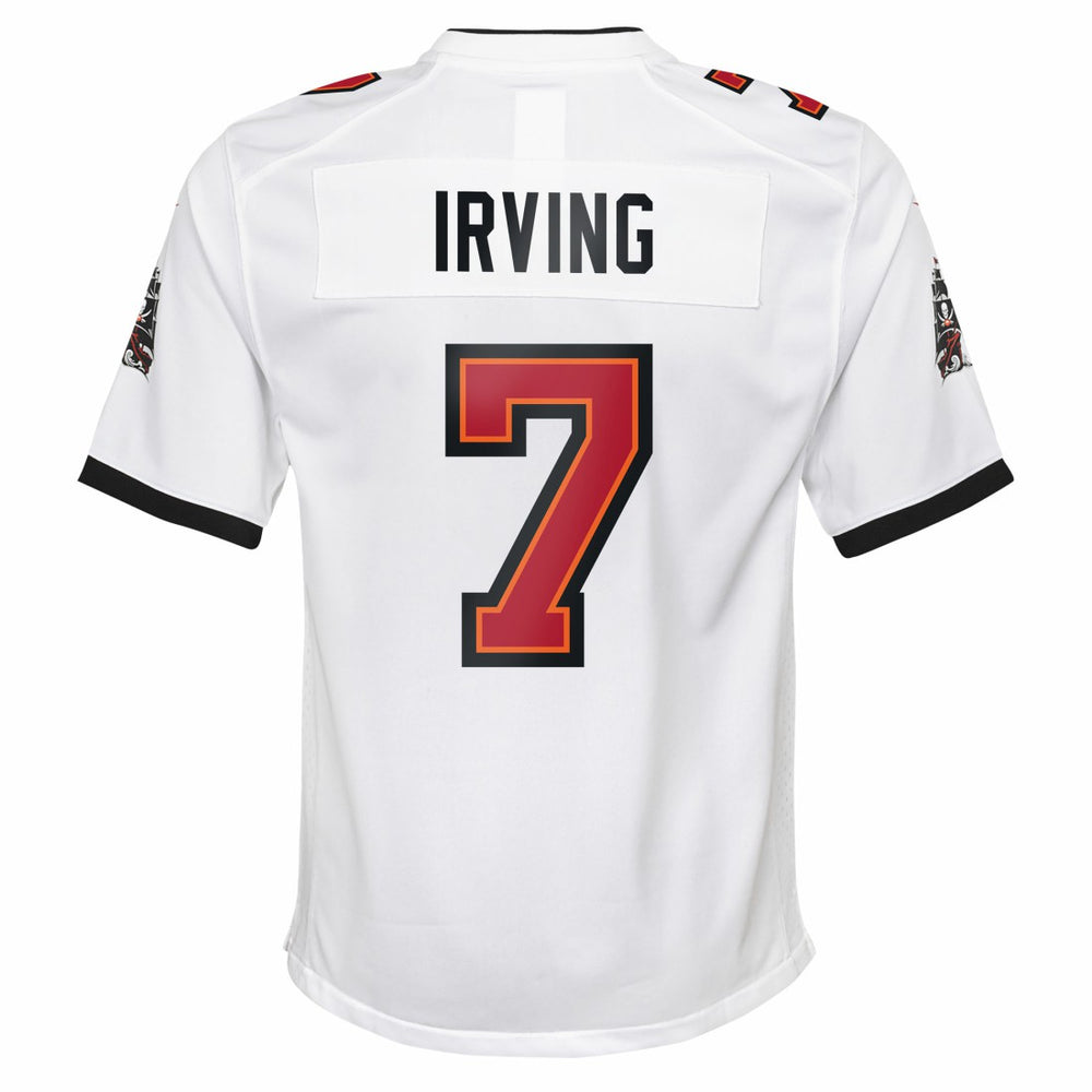 Tampa Bay Buccaneers Nike Bucky Irving  Youth White Game Jersey
