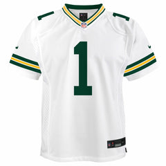 Green Bay Packers Nike Micah Parsons  Youth White Game Jersey