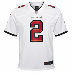 Tampa Bay Buccaneers Nike Emeka Egbuka  Youth White Game Jersey