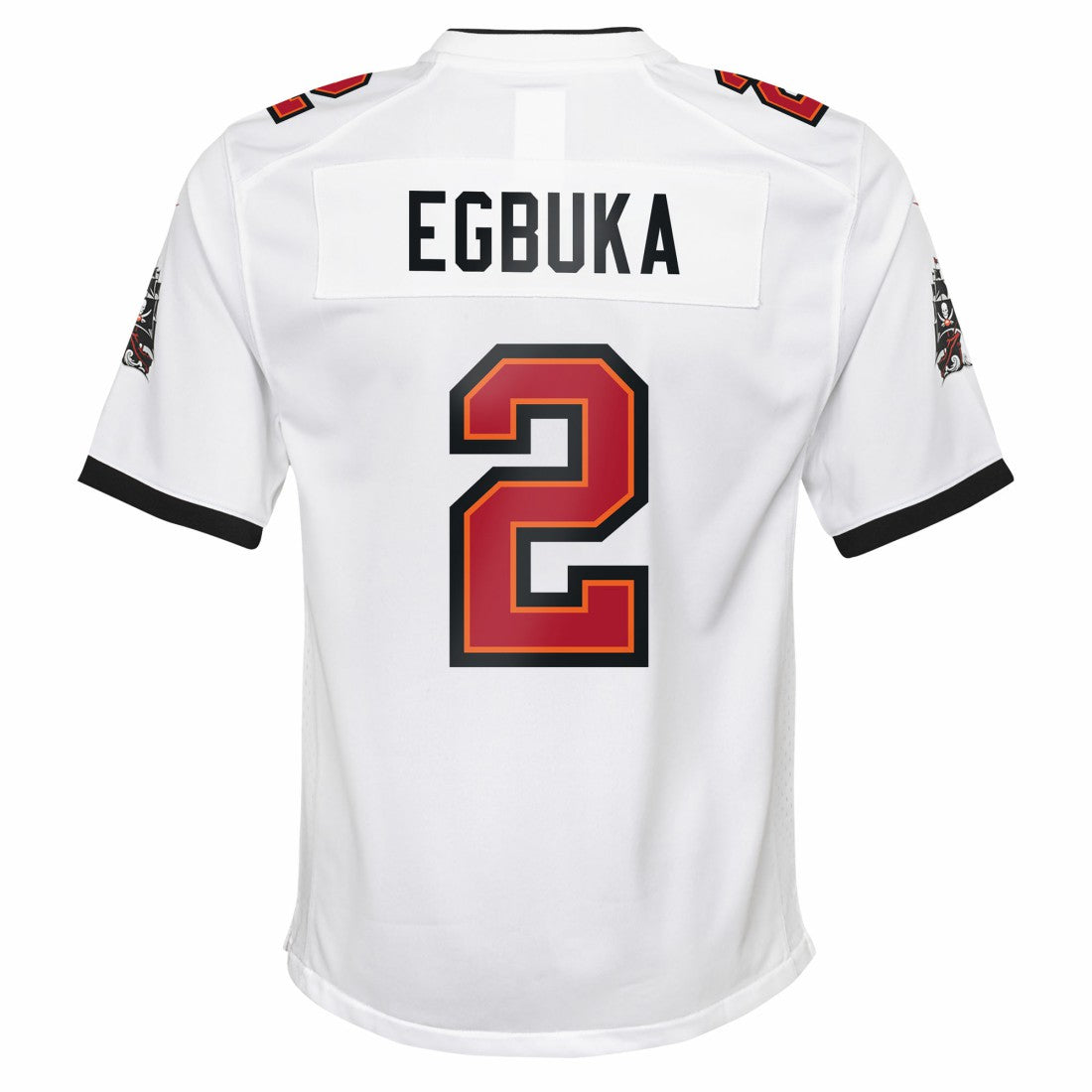 Tampa Bay Buccaneers Nike Emeka Egbuka  Youth White Game Jersey