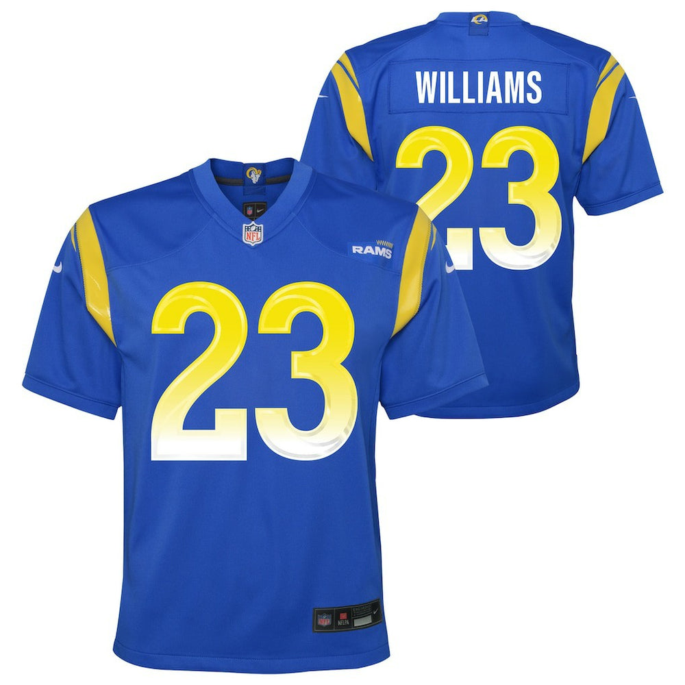 Los Angeles Rams Nike Kyren Williams  Youth Team Game Jersey