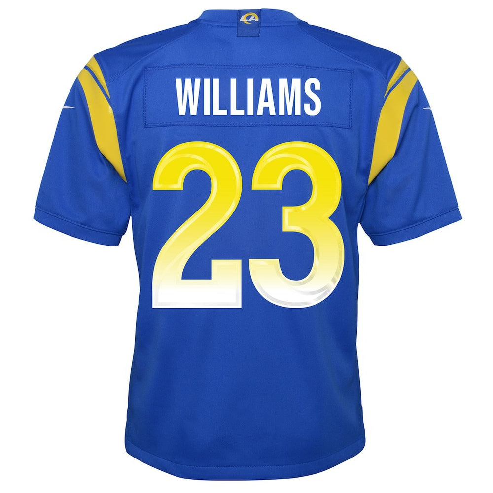 Los Angeles Rams Nike Kyren Williams  Youth Team Game Jersey