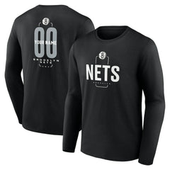 Brooklyn Nets Center Court Name & Number Custom Long Sleeve T-Shirt Online