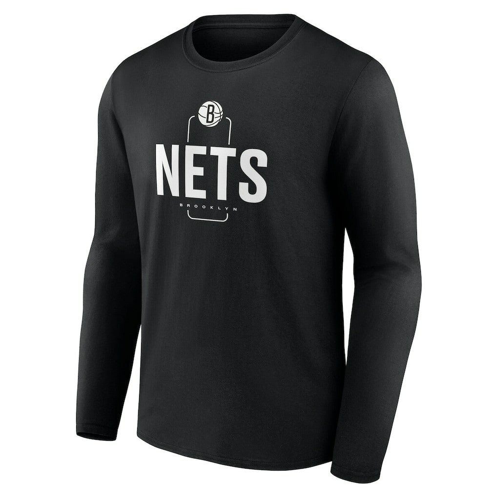 Brooklyn Nets Center Court Name & Number Custom Long Sleeve T-Shirt Online