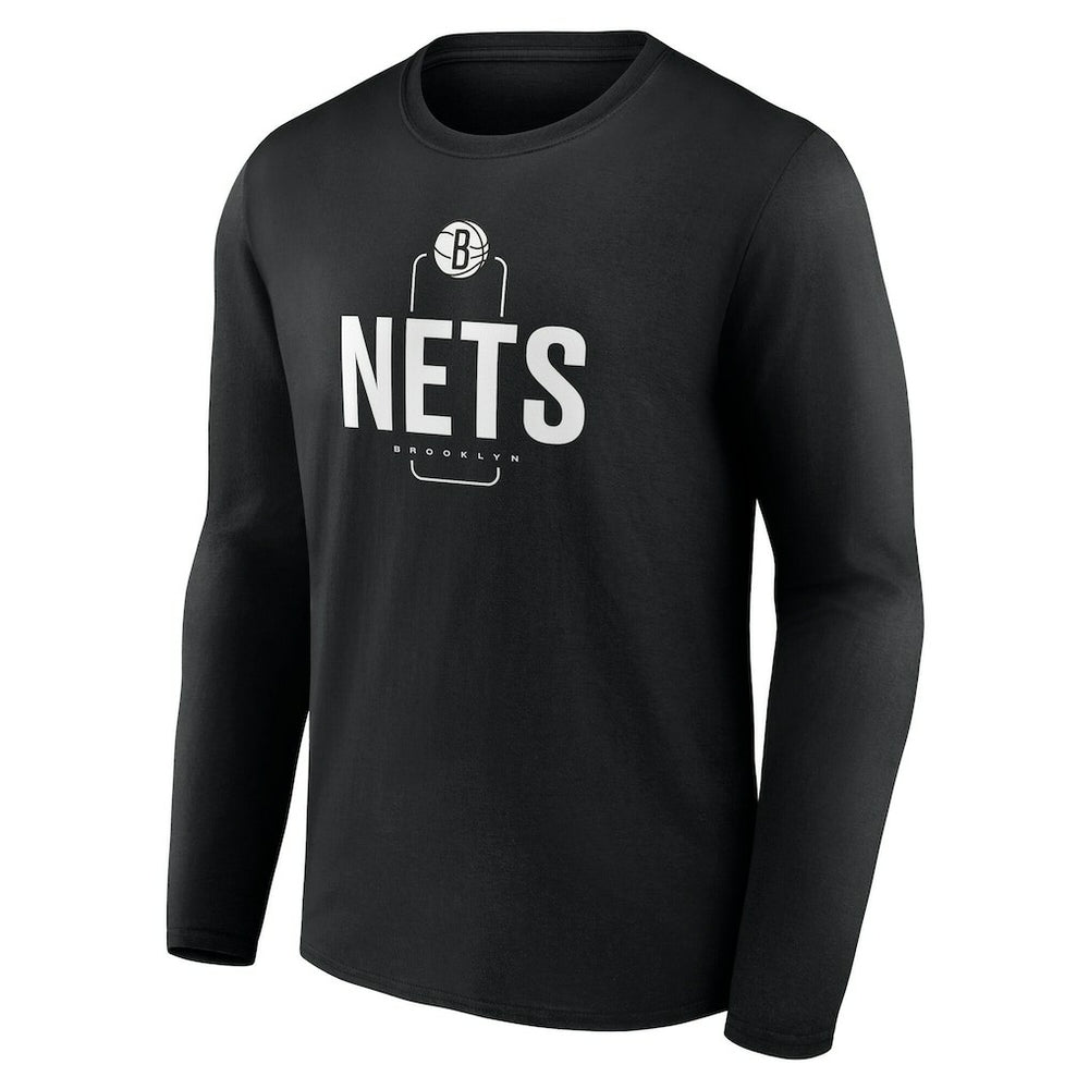 Brooklyn Nets Center Court Name & Number Custom Long Sleeve T-Shirt Online