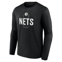 Brooklyn Nets Center Court Name & Number Custom Long Sleeve T-Shirt Online
