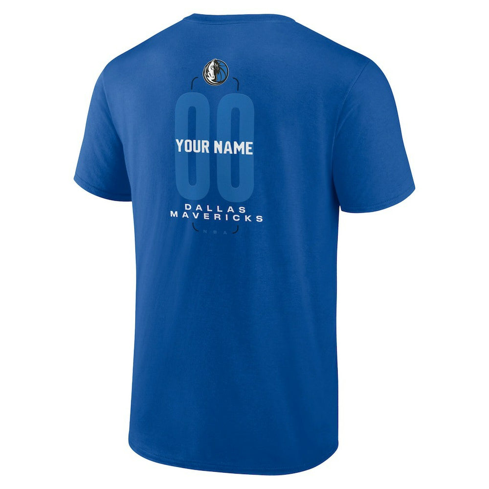 Dallas Mavericks Center Court Name & Number Custom T-Shirt sale Discount