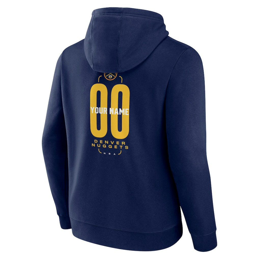Denver Nuggets Center Court Name & Number Custom Hoodie sale Discount