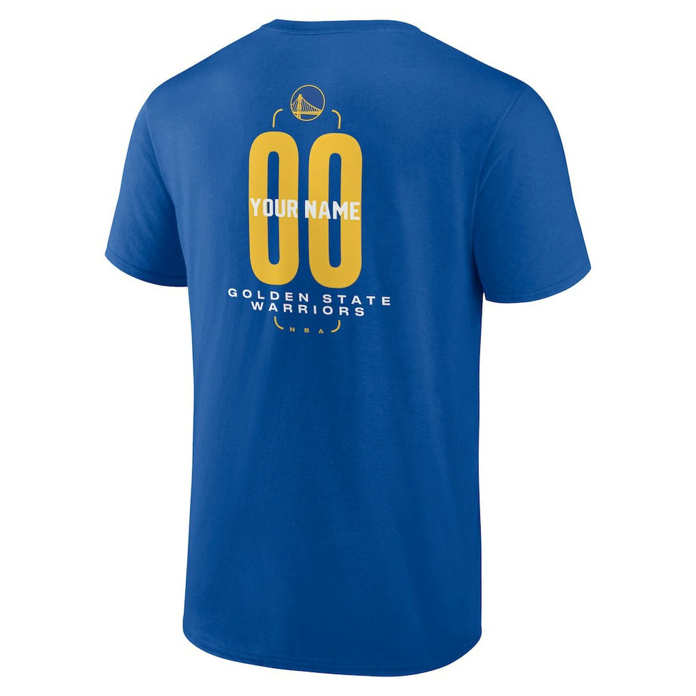Golden State Warriors Center Court Name & Number Custom T-Shirt sale Online