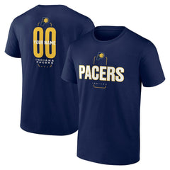 Indiana Pacers Center Court Name & Number Custom T-Shirt Discount