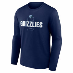 Memphis Grizzlies Center Court Name & Number Custom Long Sleeve T-Shirt Discount