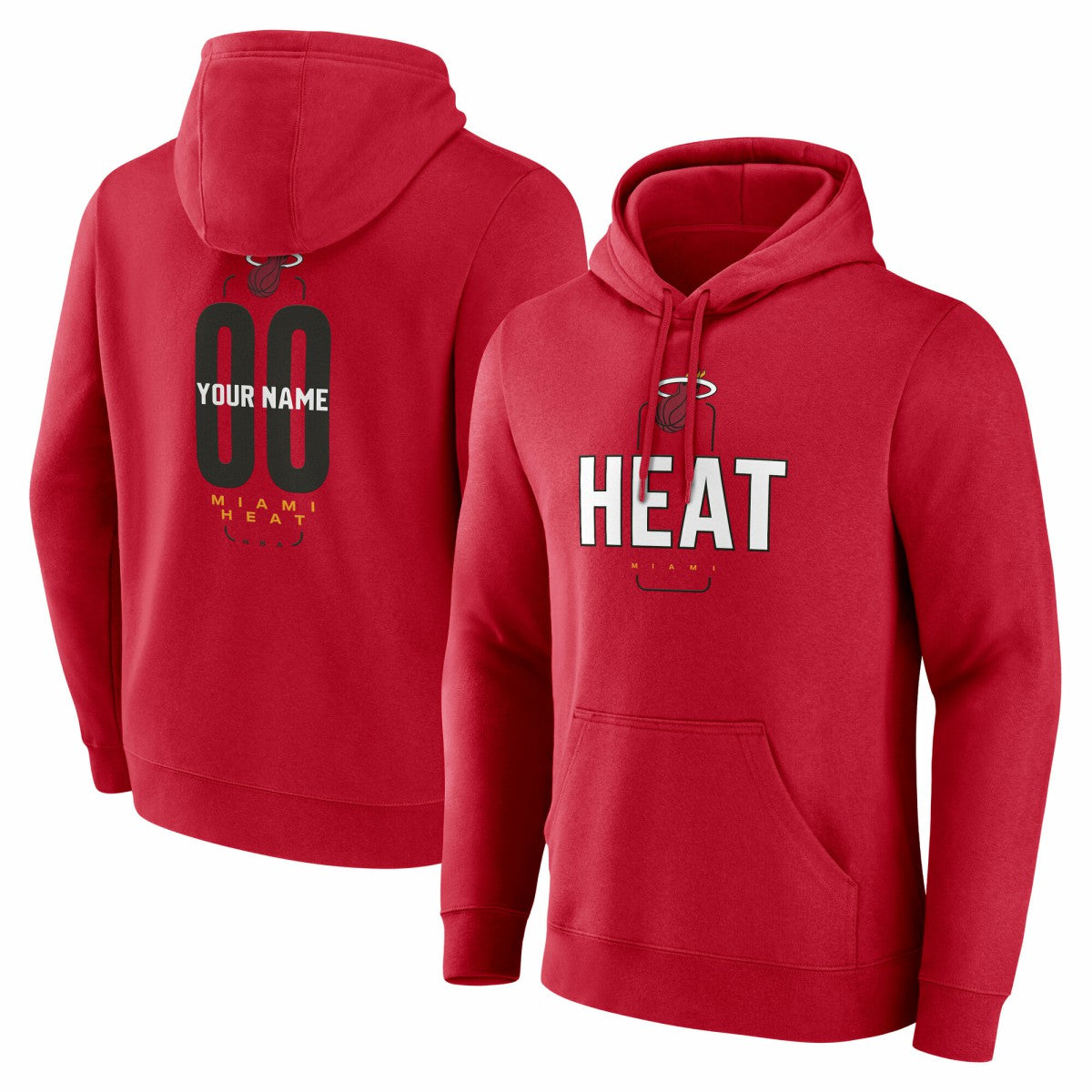 Miami Heat Center Court Name & Number Custom Hoodie Outlet
