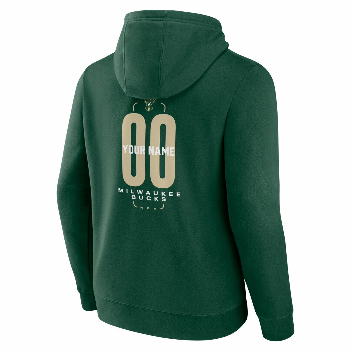 Milwaukee Bucks Center Court Name & Number Custom Hoodie For Sale