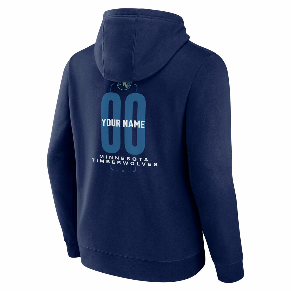 Minnesota Timberwolves Center Court Name & Number Custom Hoodie Outlet
