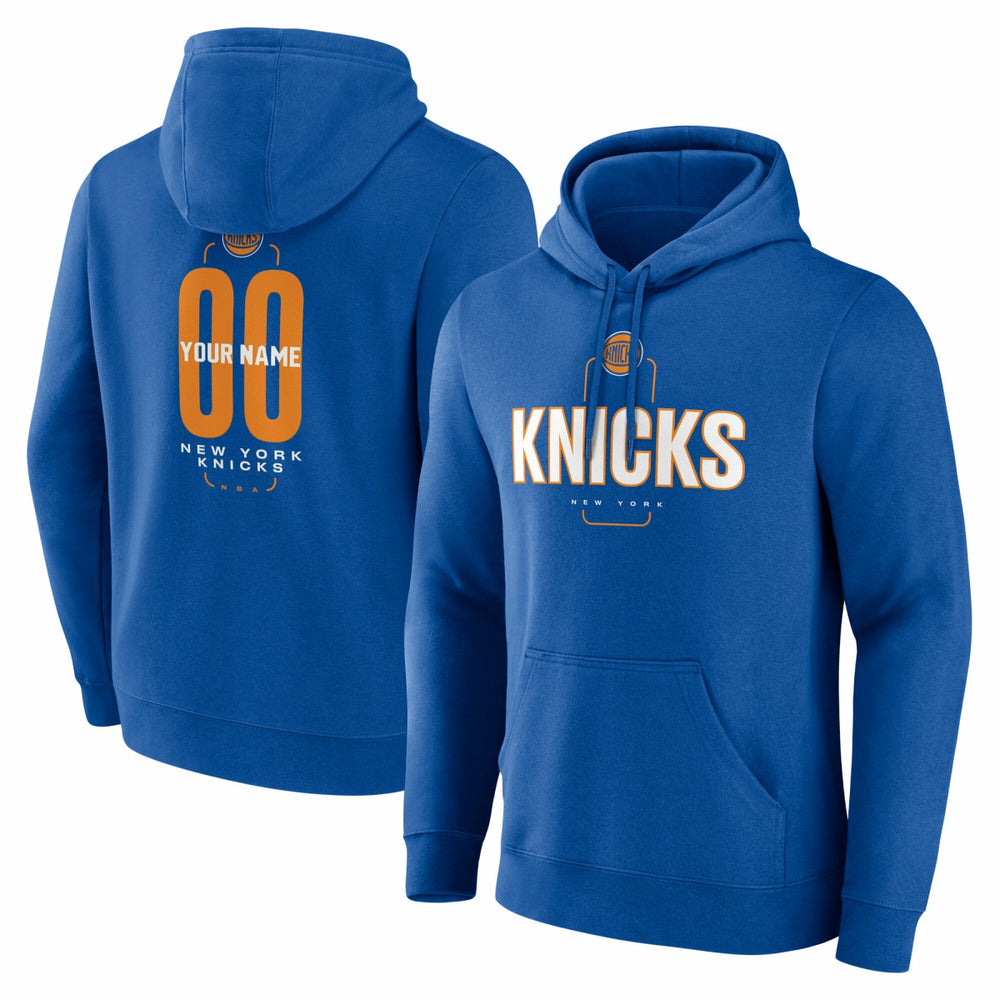 New York Knicks Center Court Name & Number Custom Hoodie Online