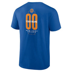 New York Knicks Center Court Name & Number Custom T-Shirt Discount