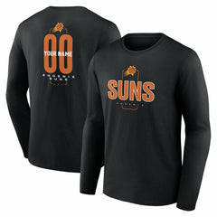 Phoenix Suns Center Court Name & Number Custom Long Sleeve T-Shirt For Sale