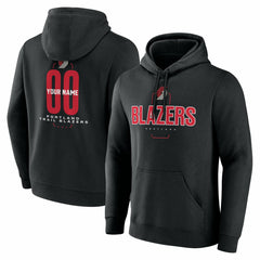 Portland Trail Blazers Center Court Name & Number Custom Hoodie On Sale